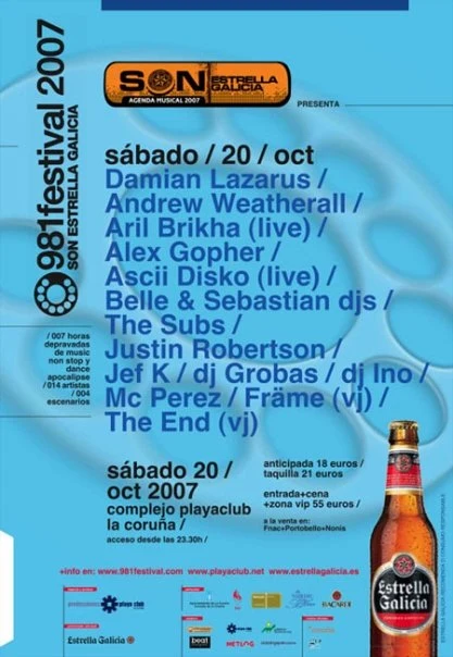 981 Festival 2007