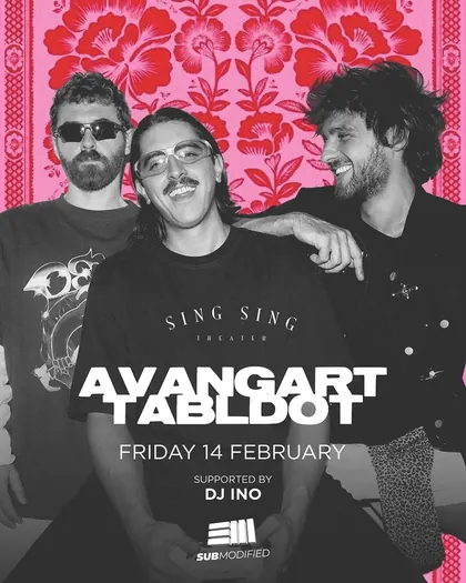 Avangart Tabldot supported by DJ INO, Sing Sing Theater, Bangkok